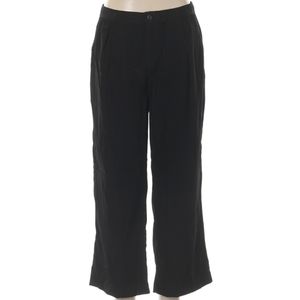 J. Crew NWT Black capri pants, wide leg, high rise in size 6 Tall